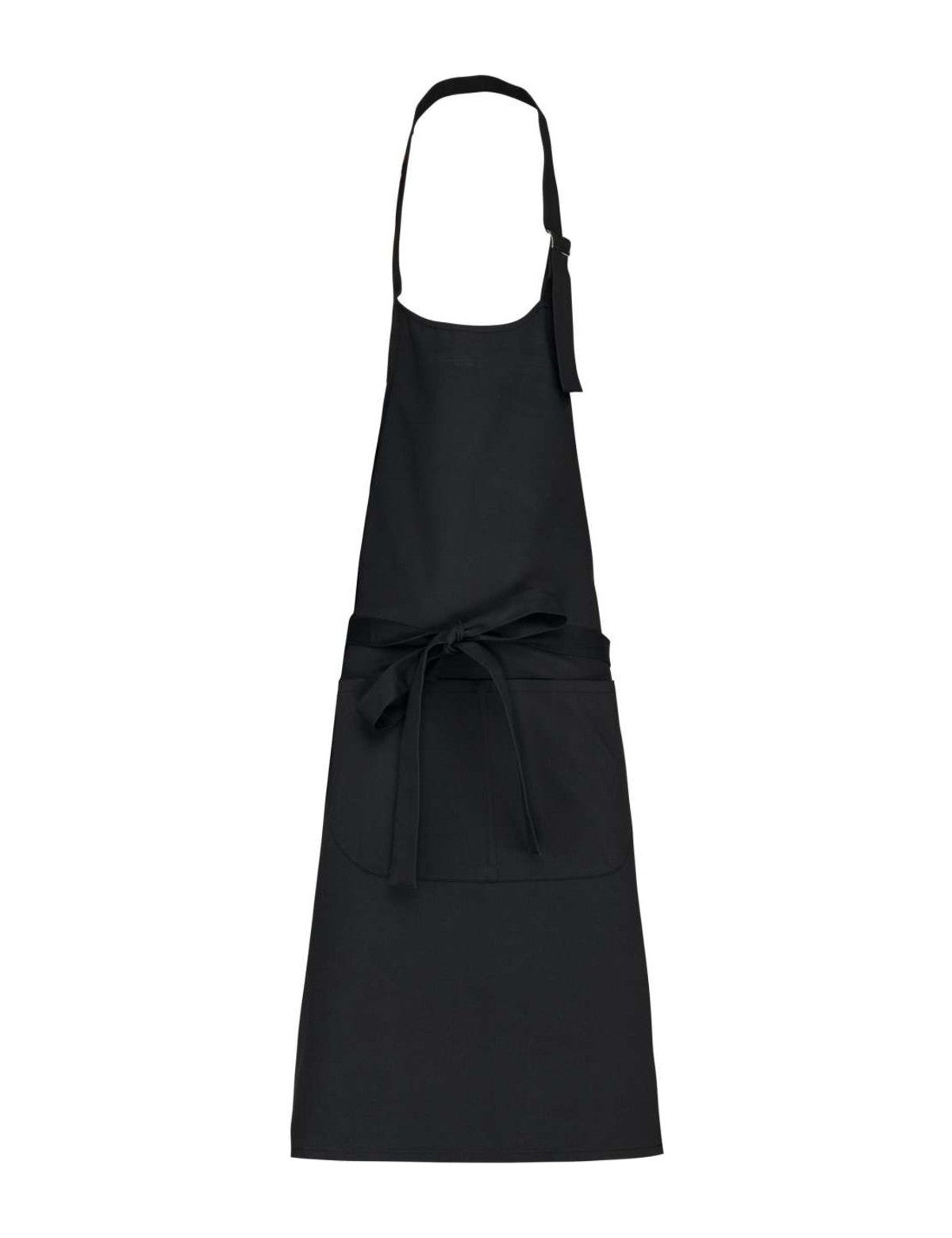 Tablier de Boulanger, noir, de face