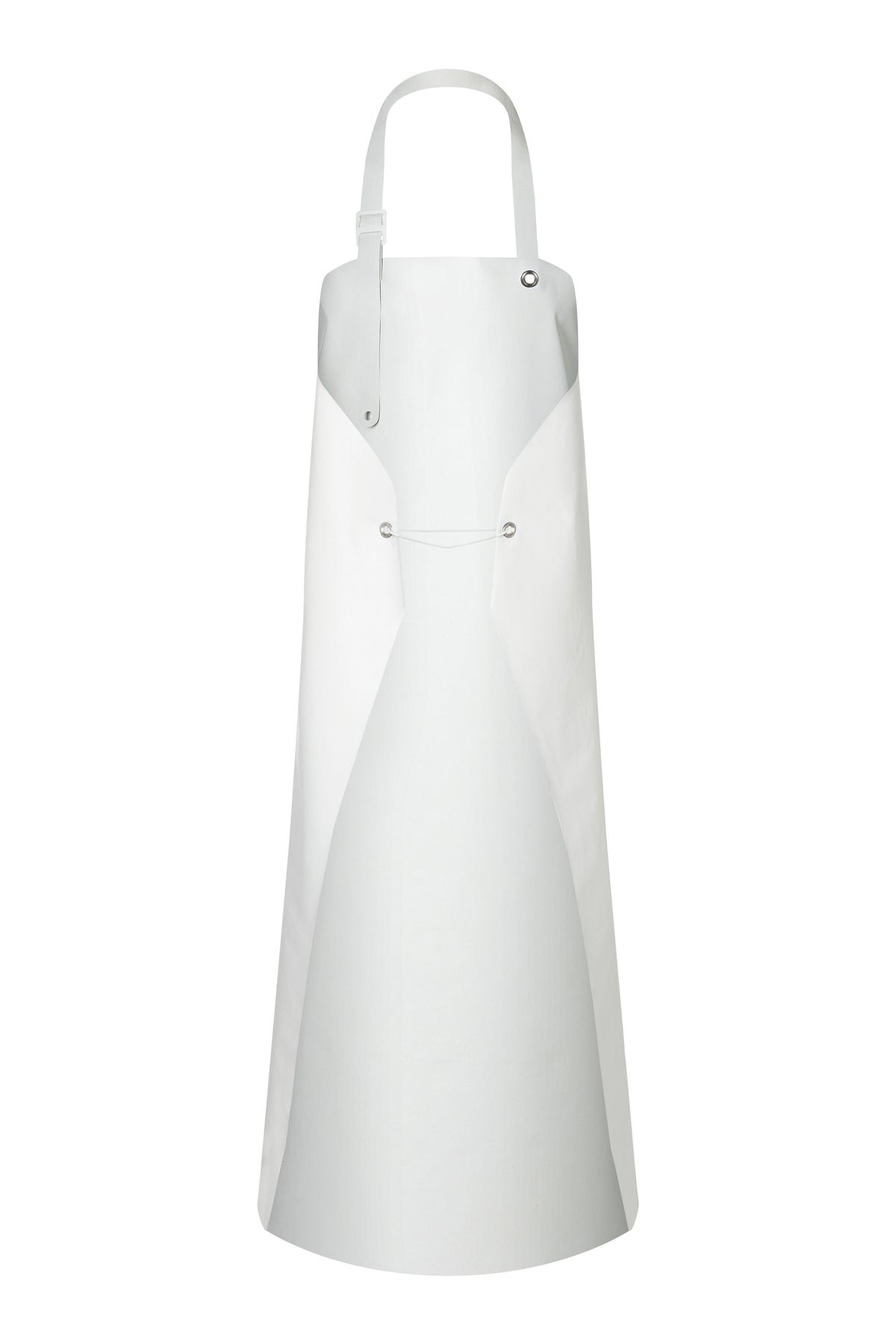 Tablier de Charcutier, blanc, de dos