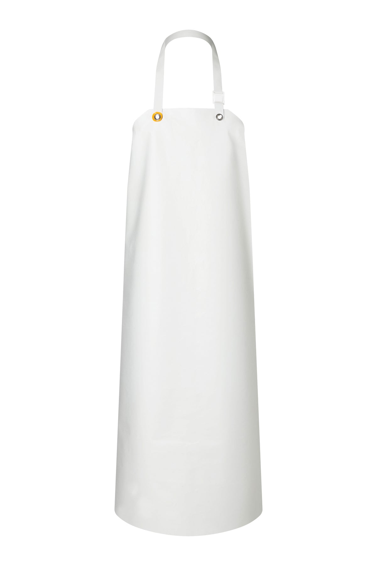 Tablier de Charcutier, blanc, de face