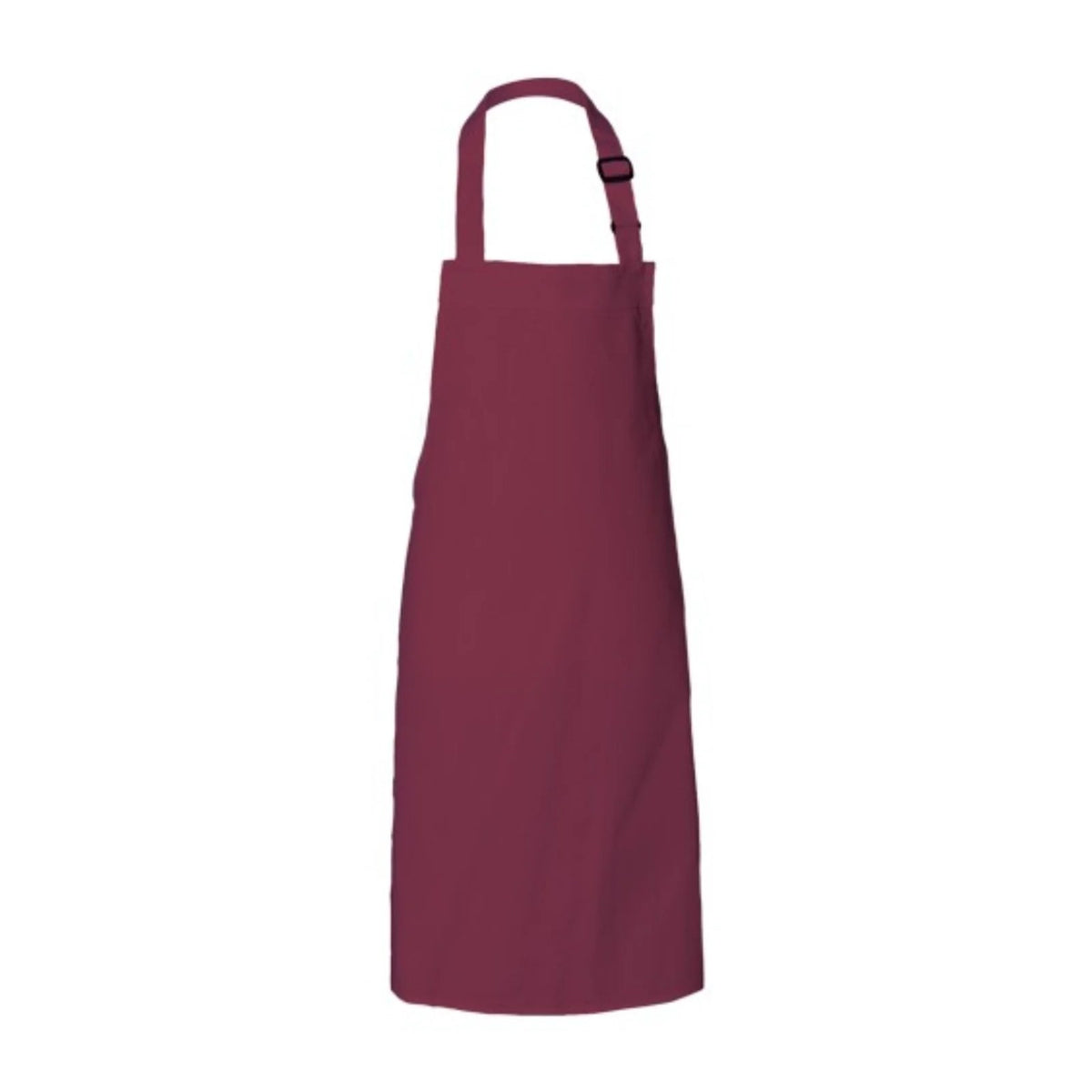 Tablier Barbecue Moderne, bordeaux, de face