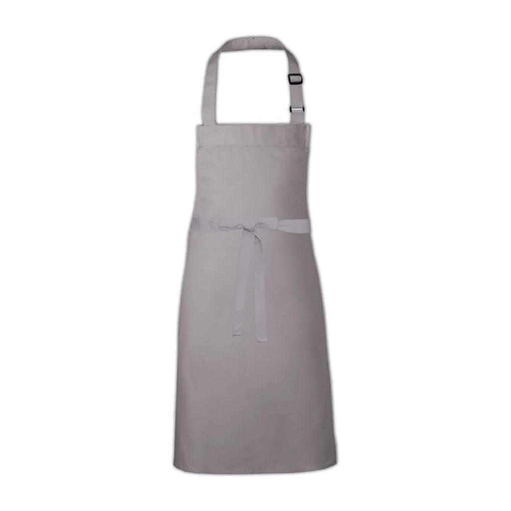 Tablier Barbecue Moderne, gris souris, de face