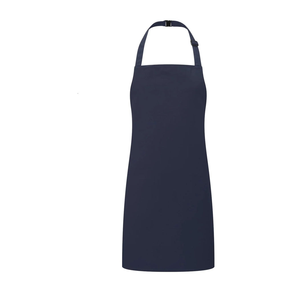 Kinder-Kochschürze, Marineblau, Vorderansicht