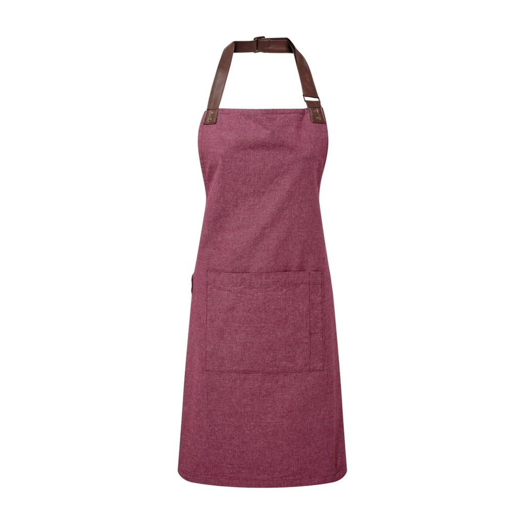 Kochschürze Damen Chic, Bordeaux, Vorderansicht