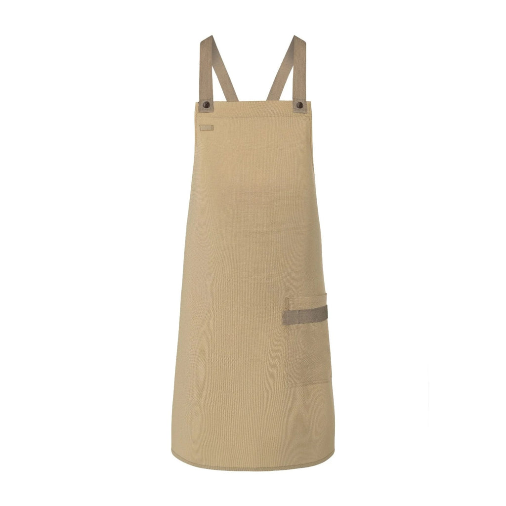 Tablier de Cuisine Femme Moderne, galet, de face