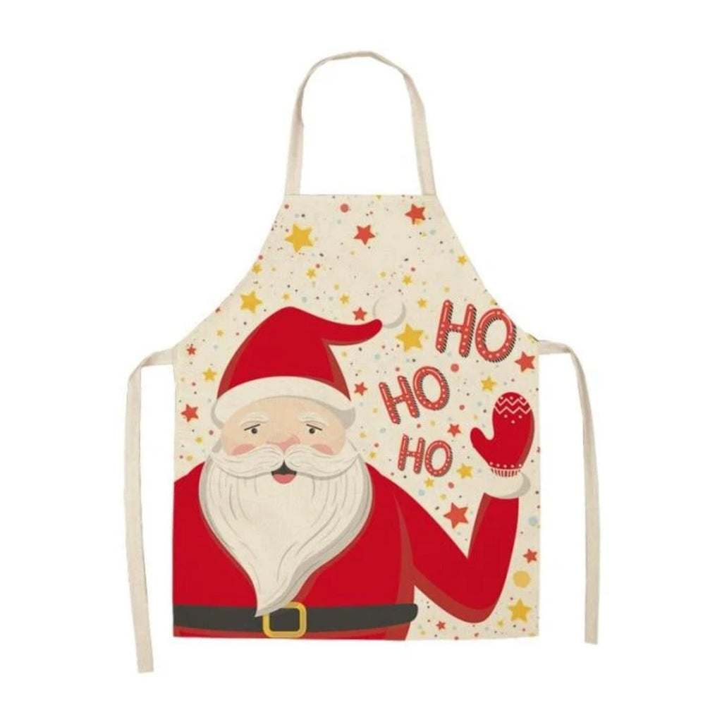 Kochschürze Damen Weihnachten, Weihnachtsmann „Ho Ho Ho“