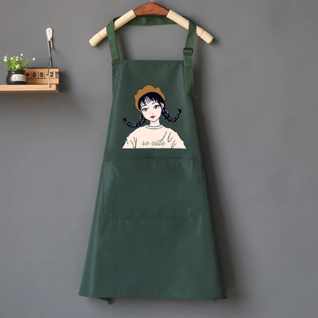 Kochschürze Damen Originell, Grün
