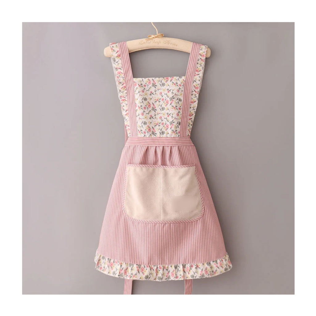 Tablier Floral, rose