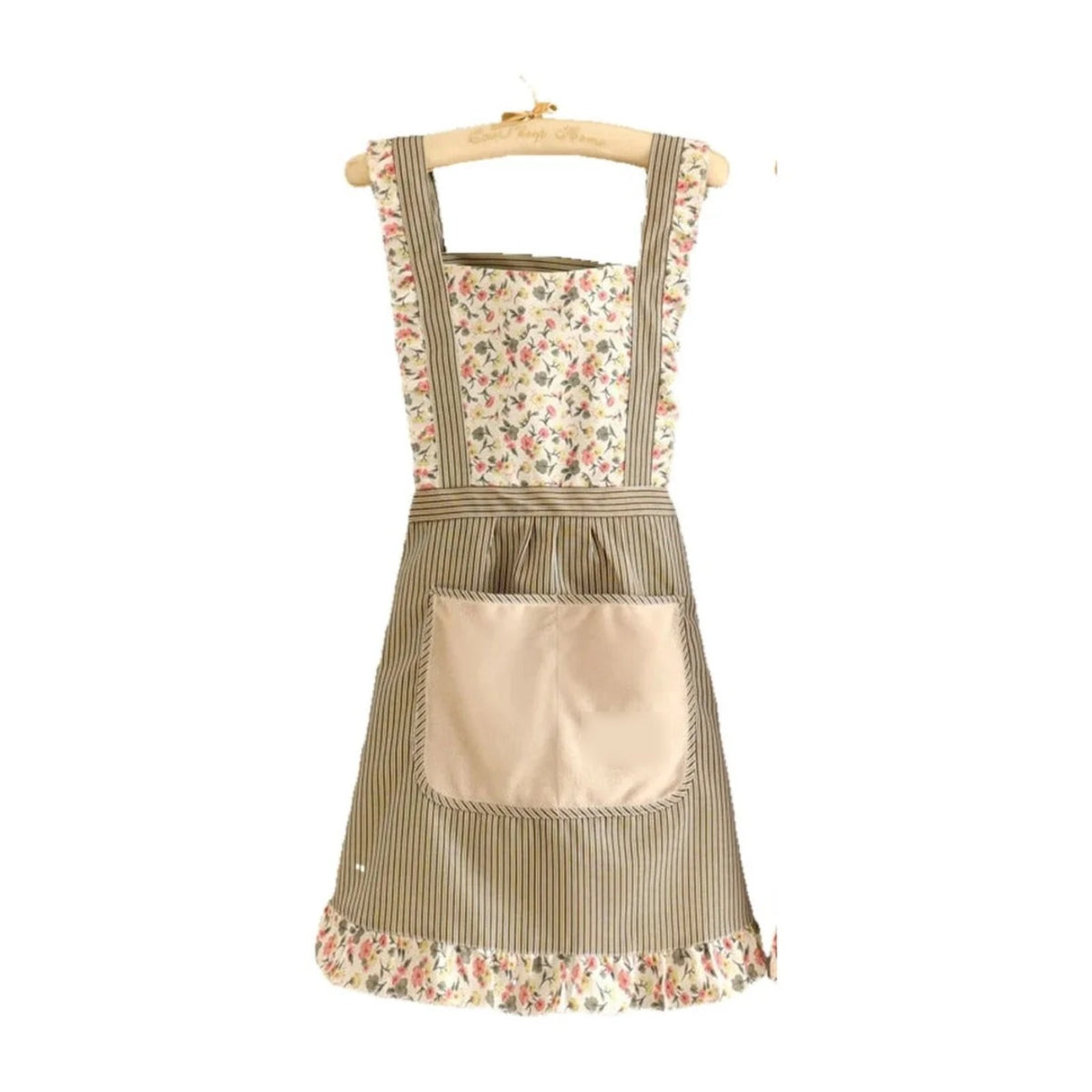 Tablier Floral, vert