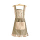 Tablier Floral, vert