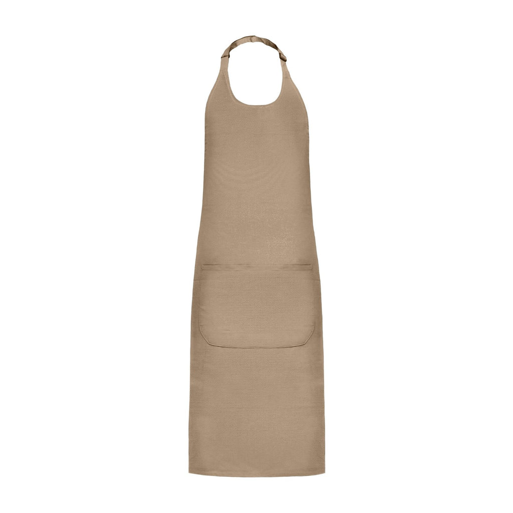 Kochschürze günstig, Beige, Vorderansicht