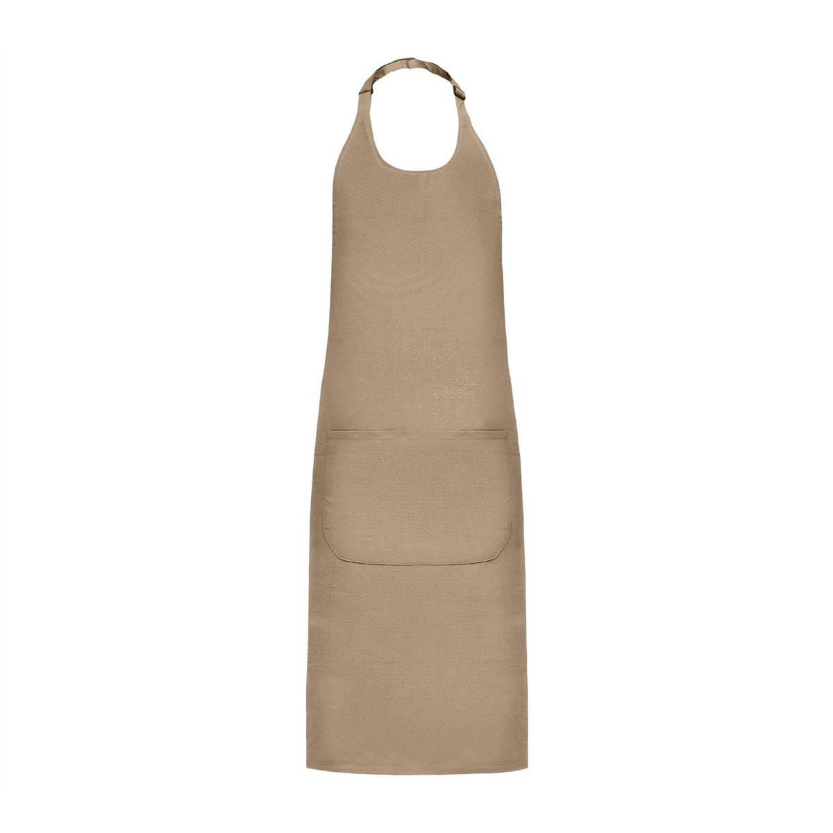 Kochschürze günstig, Beige, Vorderansicht