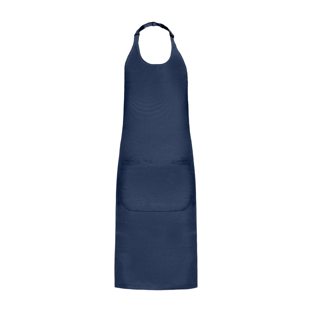 Kochschürze günstig, Marineblau, Vorderansicht
