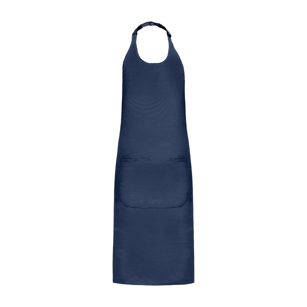 Kochschürze günstig, Marineblau, Vorderansicht