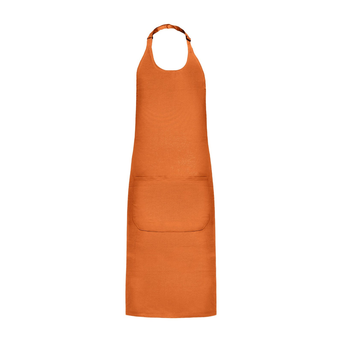 Kochschürze günstig, Orange, Vorderansicht