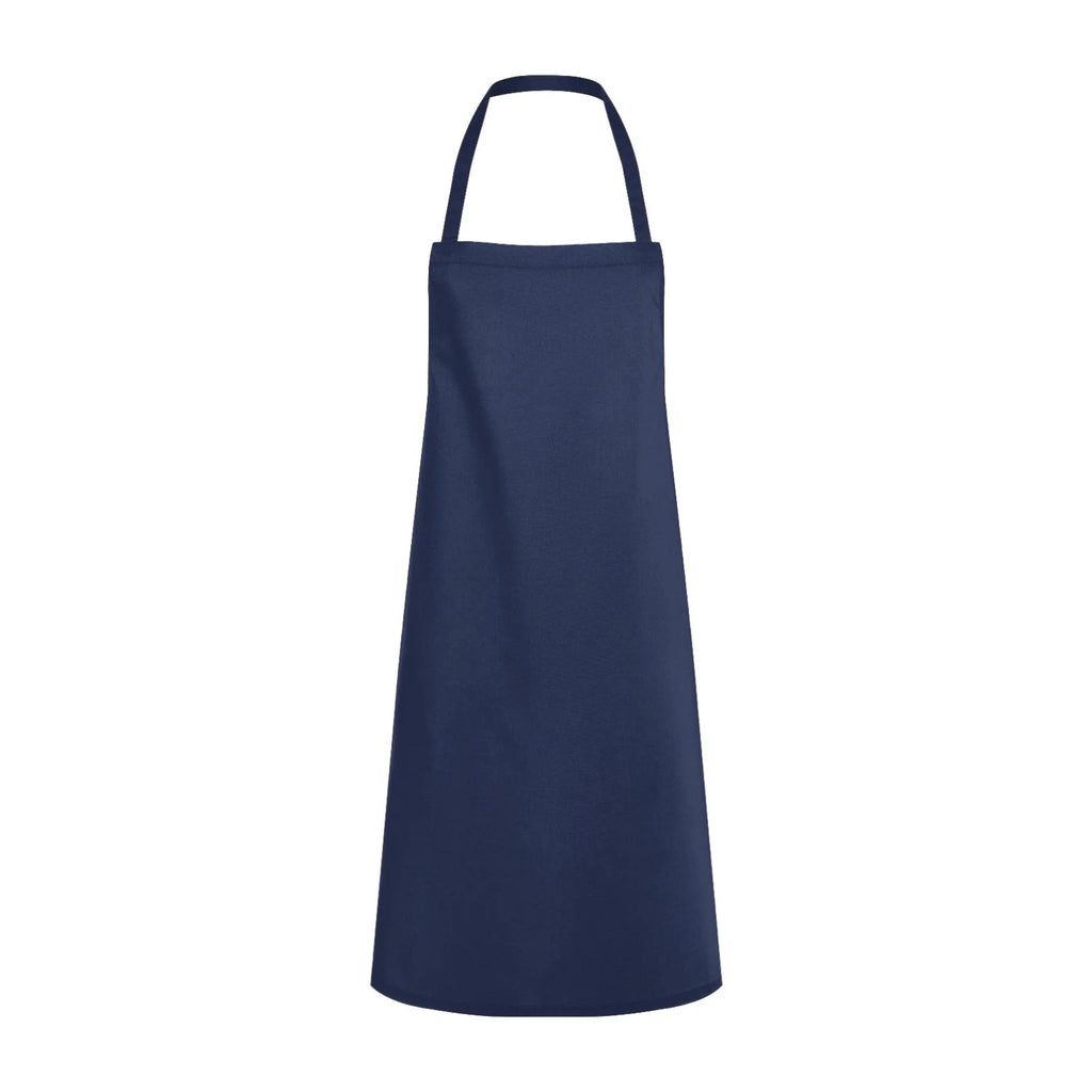 Latzschürze für die Käsetheke, Marineblau, Vorderansicht