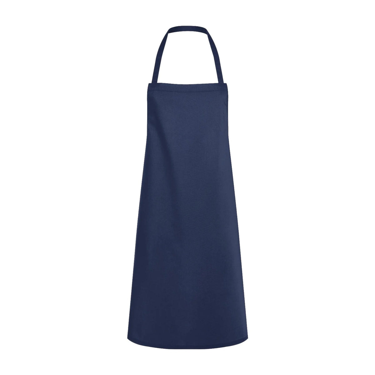 Latzschürze für die Käsetheke, Marineblau, Vorderansicht