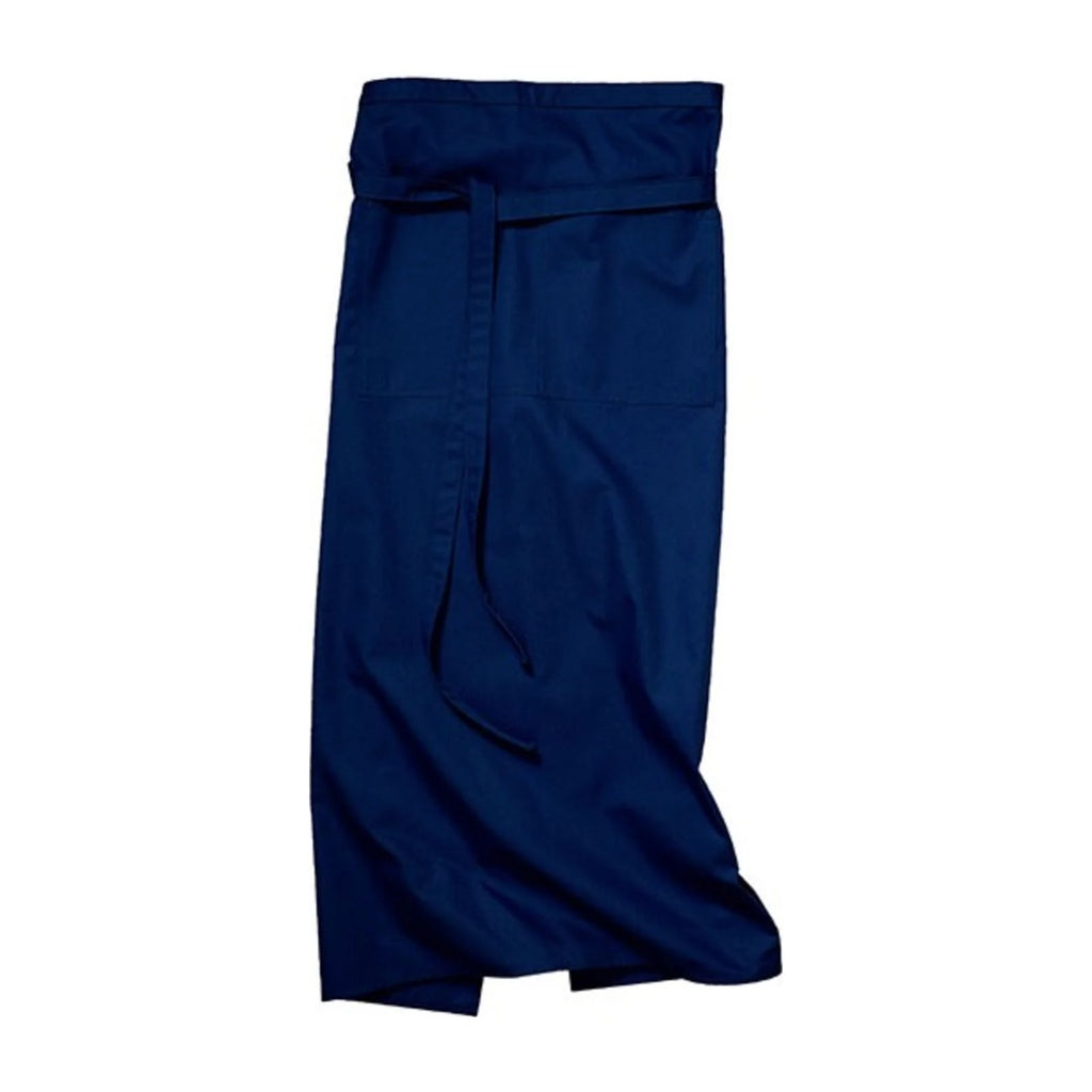 Bistroschürze für den Tresen, Marineblau, Vorderansicht