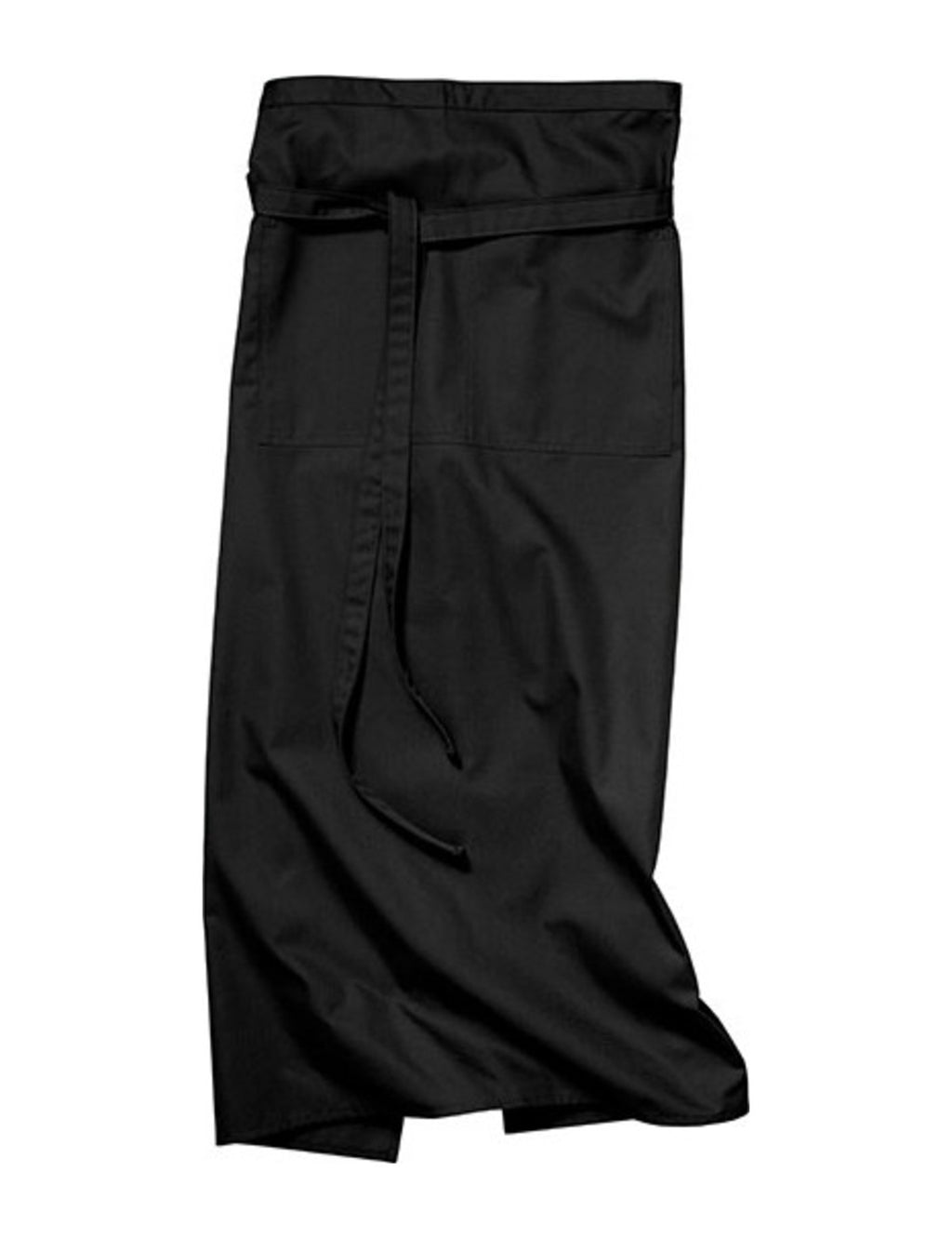 Tablier de Limonadier, noir, de face