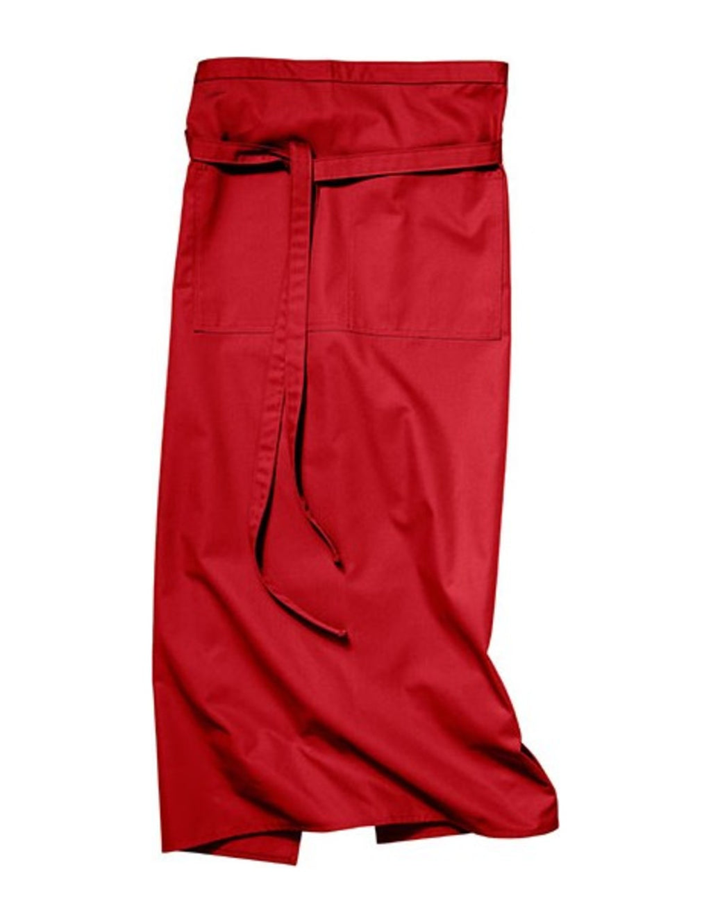 Tablier de Limonadier, rouge, de face