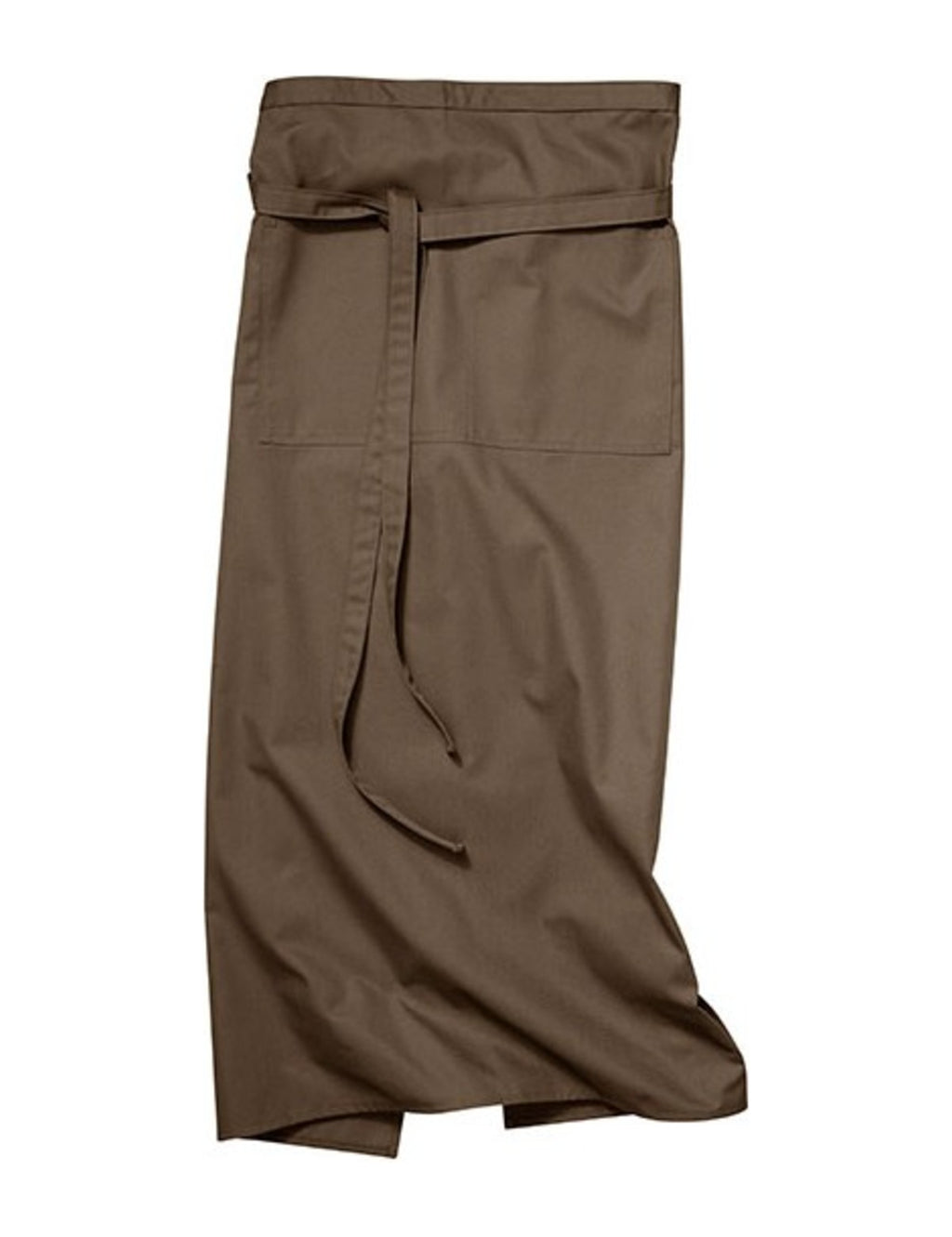 Tablier de Limonadier, taupe, de face