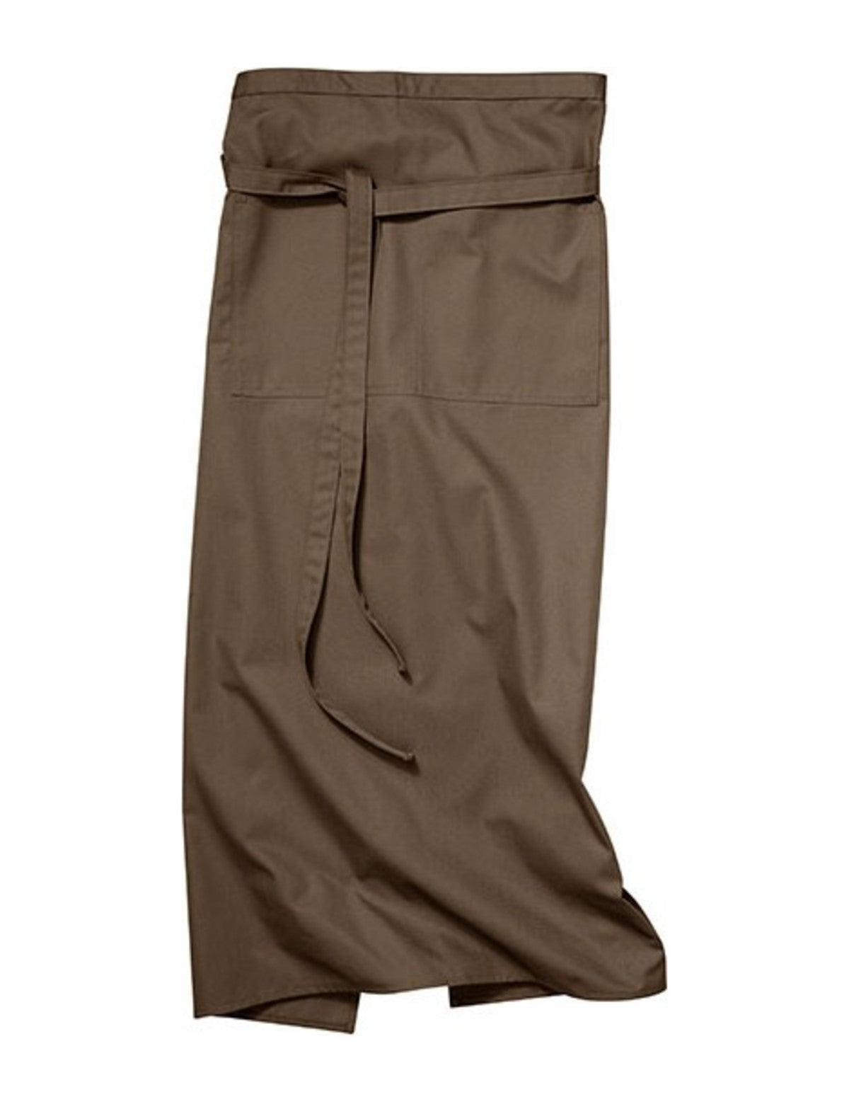 Tablier de Limonadier, taupe, de face