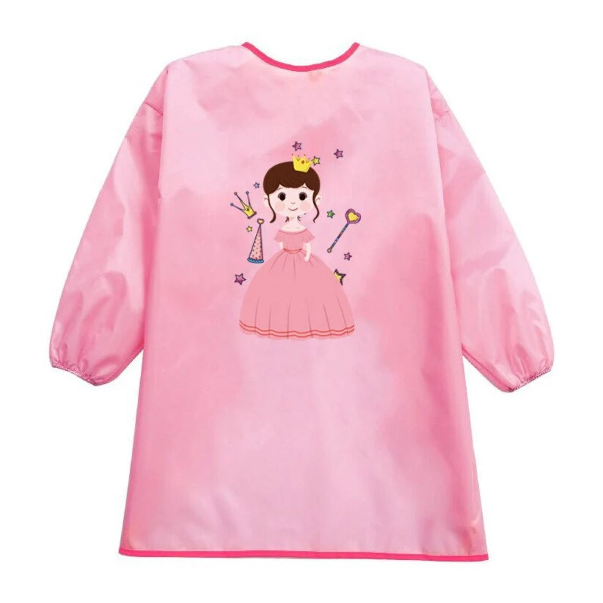 Malschürze für Mädchen mit Prinzessin, Rosa, Vorderansicht