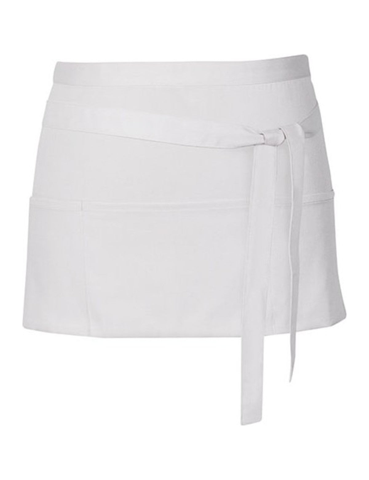 Tablier de Service, blanc, de face