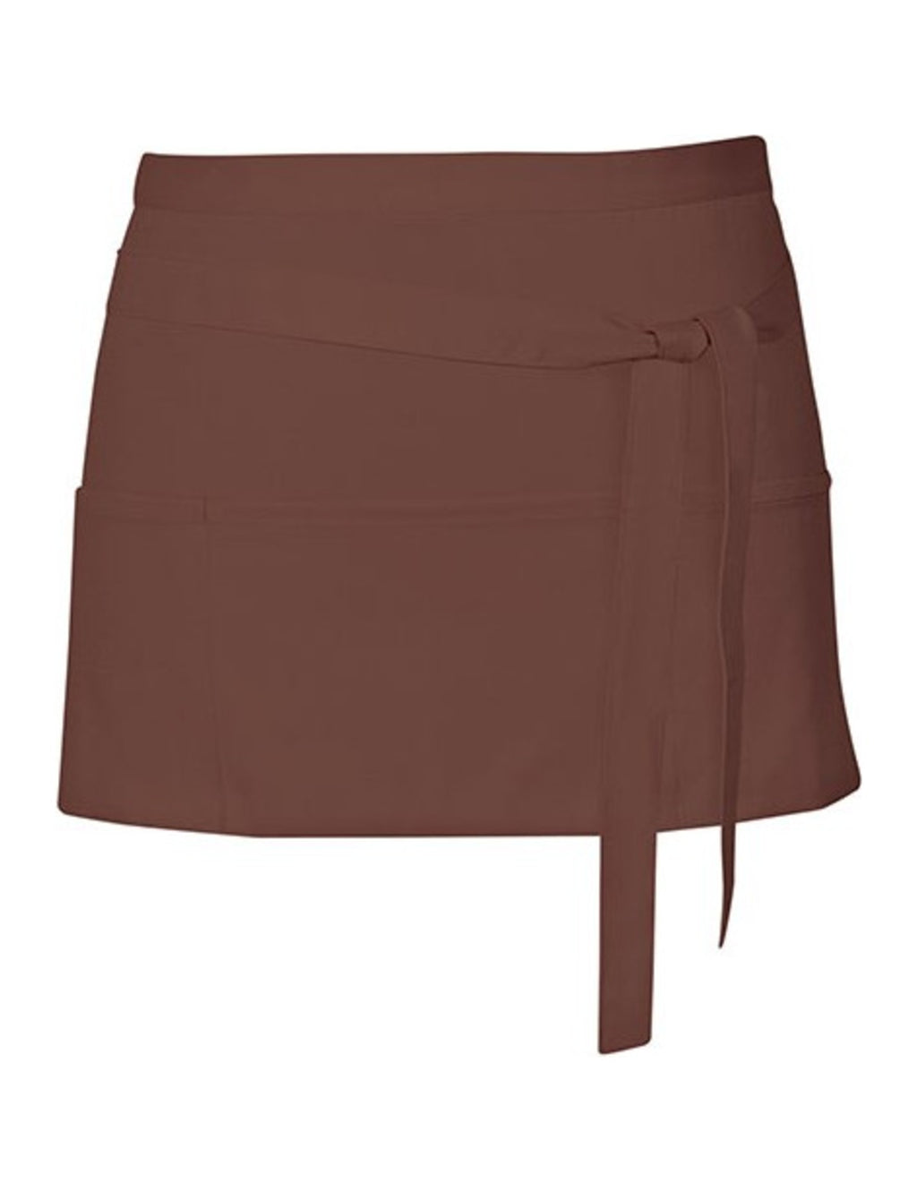 Tablier de Service, marron, de face