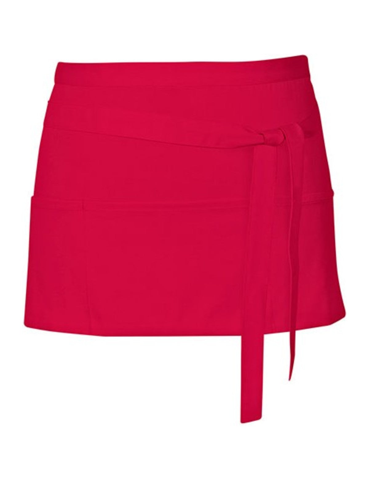 Tablier de Service, rouge, de face