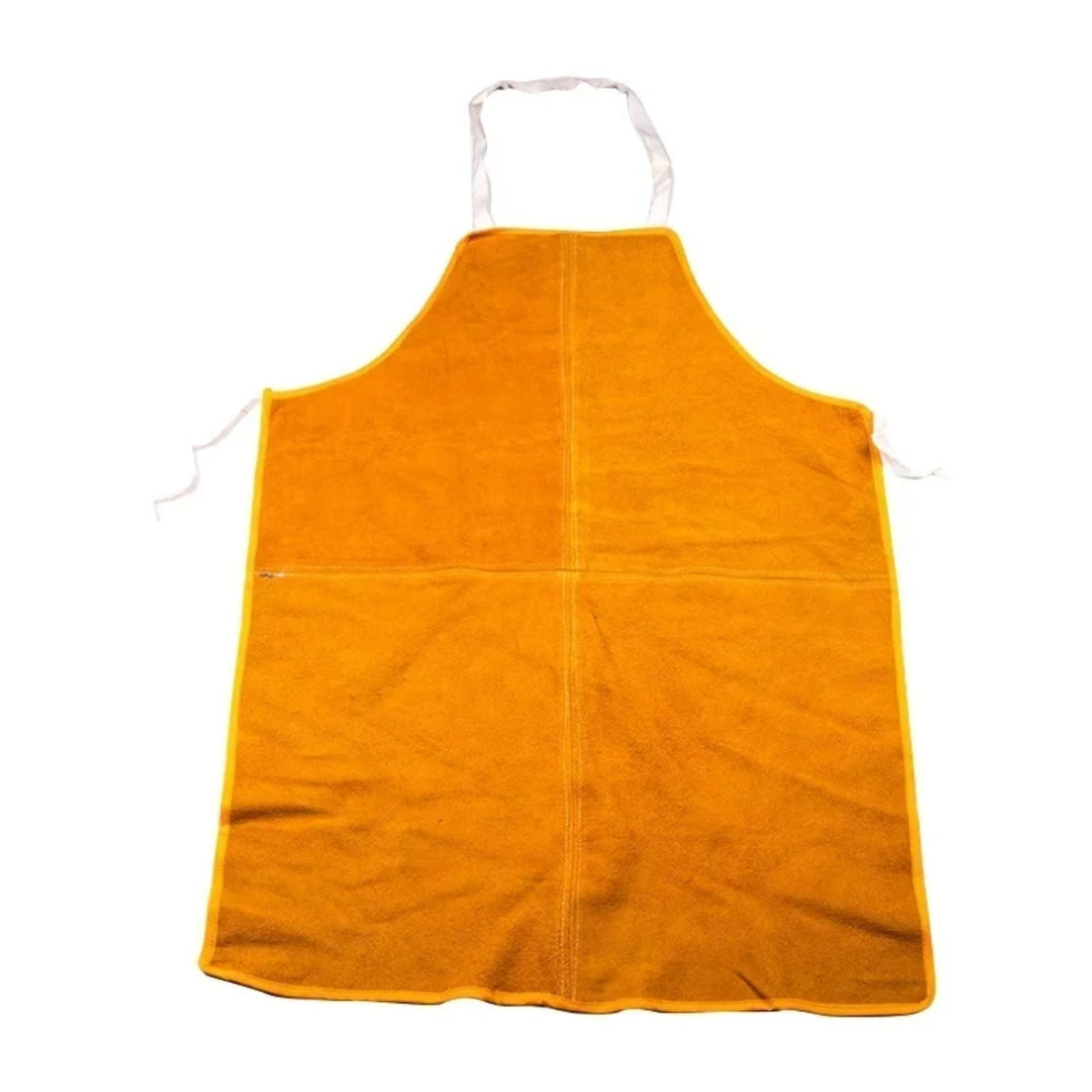 Tablier de soudeur en cuir de vache, croûte de cuir fauve