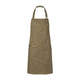 Kochschürze Canvas Khaki, Khaki, Vorderansicht