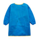 Kinderschürze Kindergarten mit Klettverschluss, Blau, Vorderansicht
