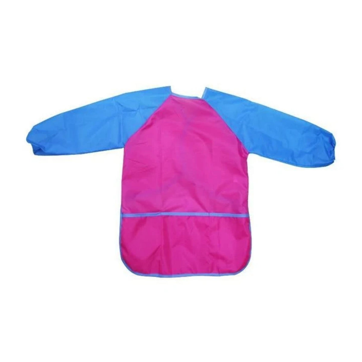 Malschürze für Kinder mit langen Ärmeln, Blau und Rosa