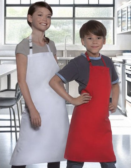 Tablier Petite Cuisinière, blanc, photo portée
