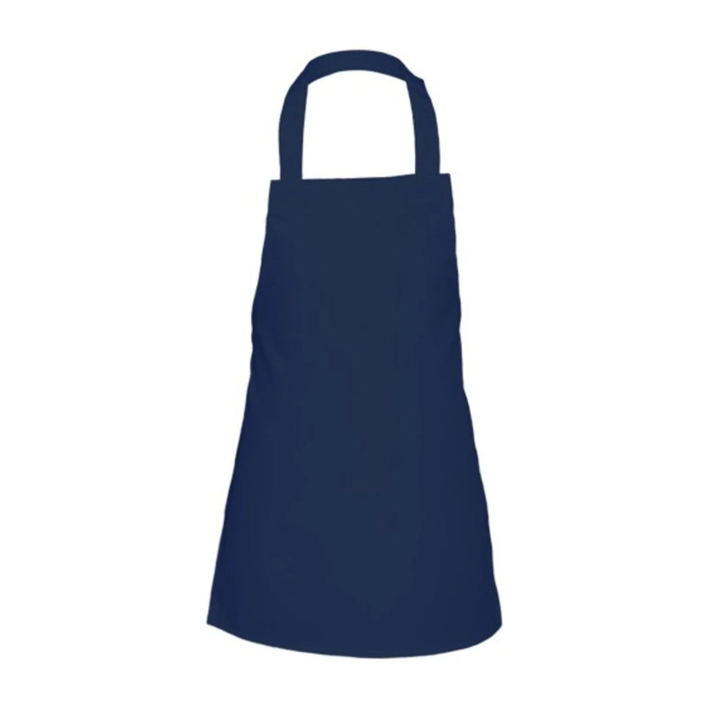 Grembiule per bambini maschietto, blu navy, vista frontale