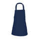 Grembiule per bambini maschietto, blu navy, vista frontale