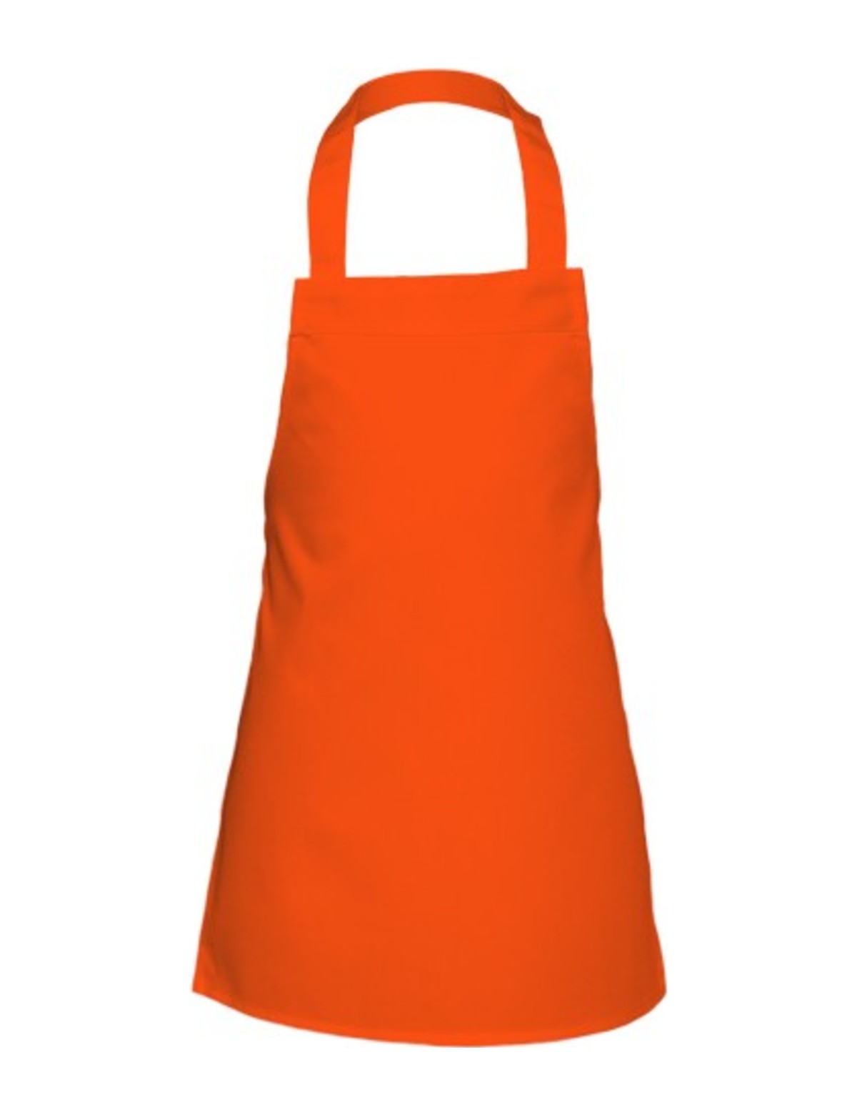 Tablier Petit Garçon, orange, de face