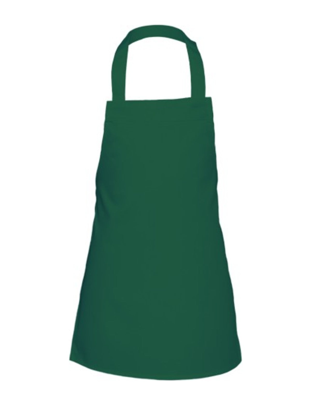 Tablier Petit Garçon, vert bouteille, de face