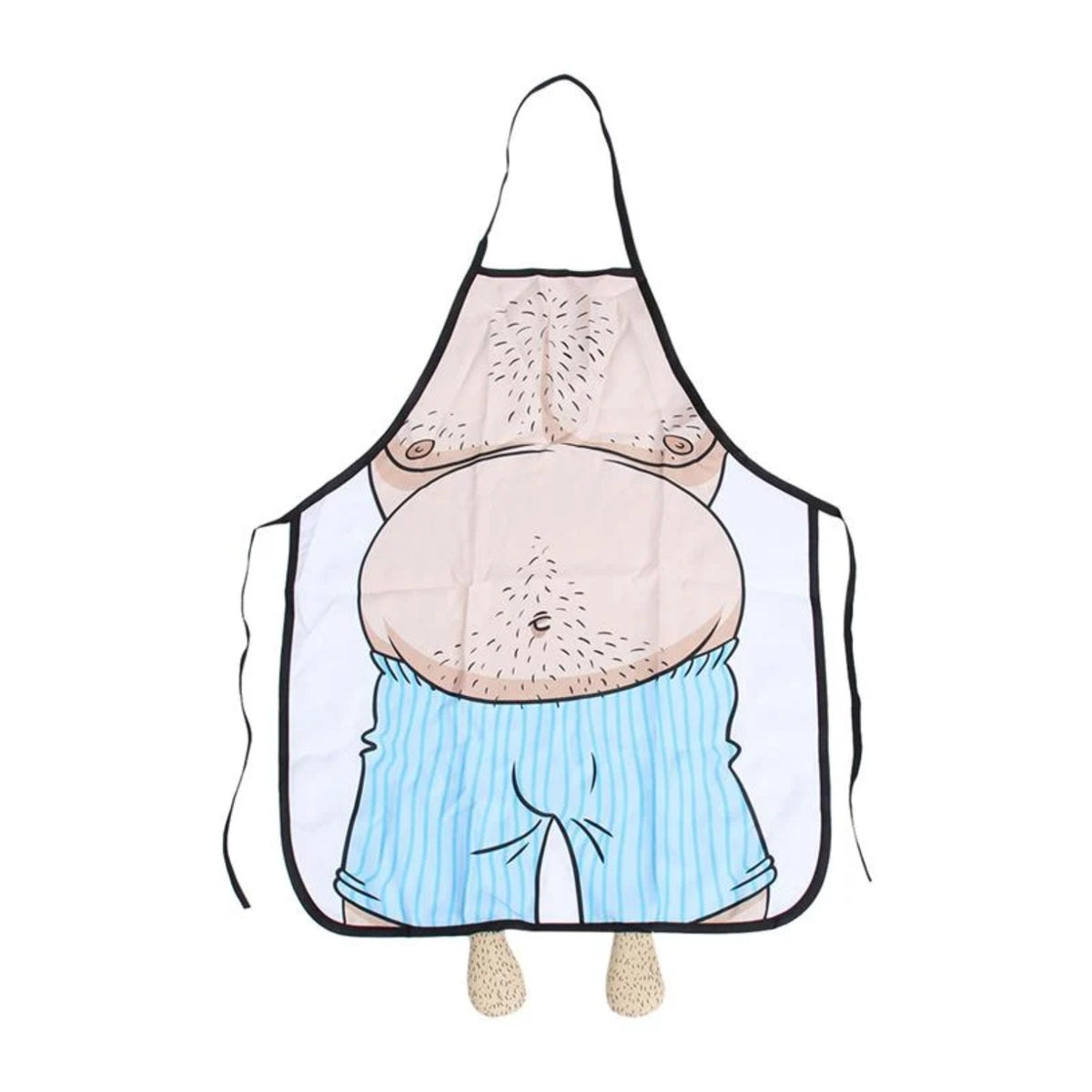 Tablier à Testicules, imprimé humoristique