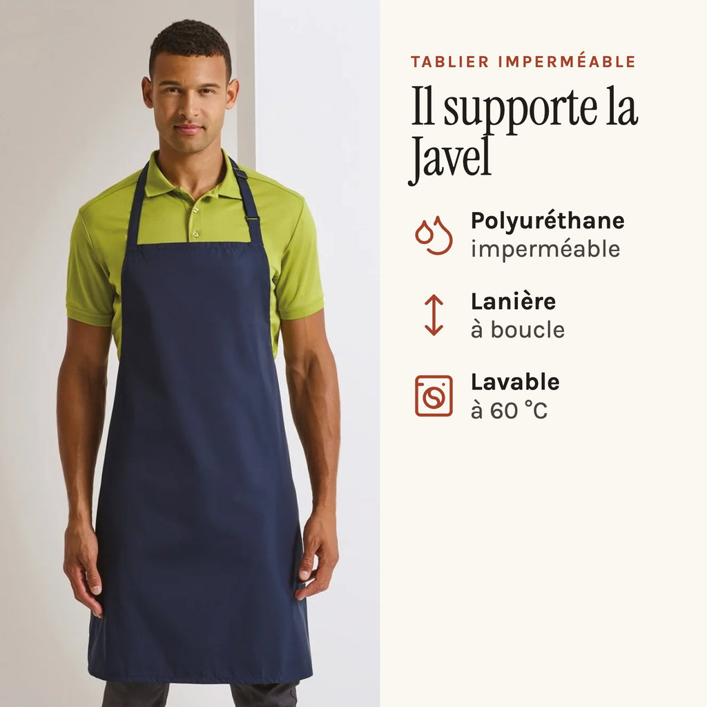 Tablier Imperméable, photo et points clés