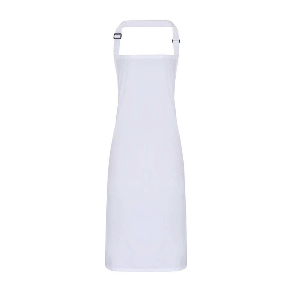 Tablier Imperméable, blanc, de face