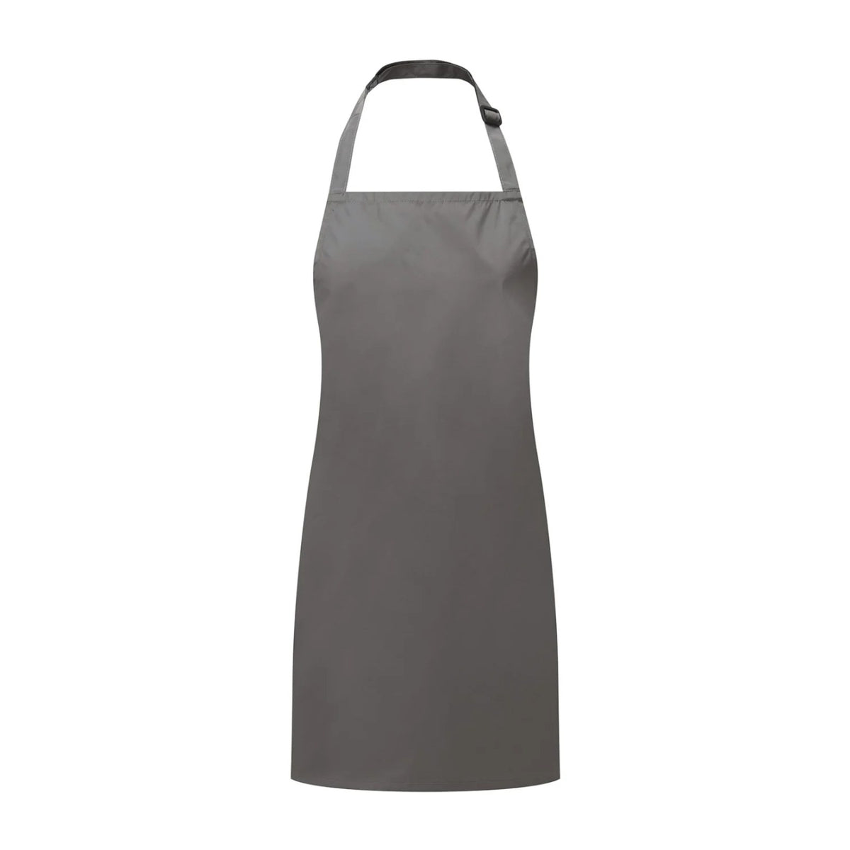 Tablier maternelle garçon déperlant, gris foncé, de face