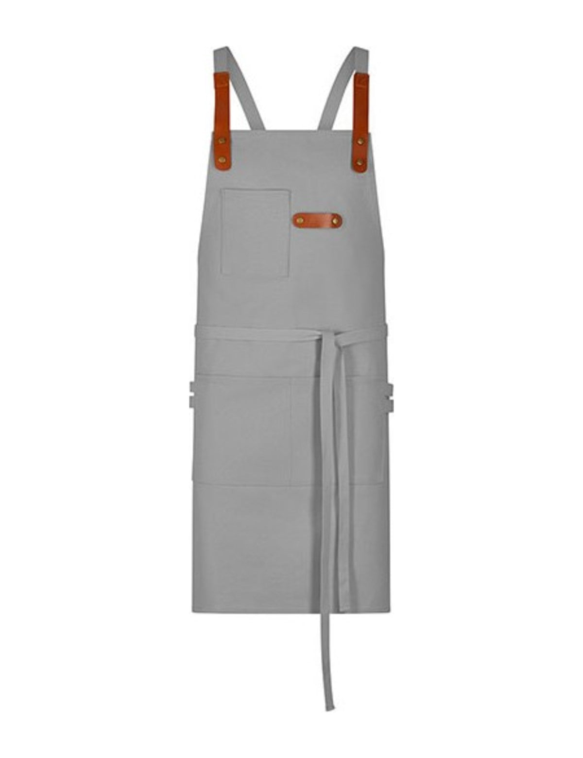 Tablier Menuiserie, gris argent, de face