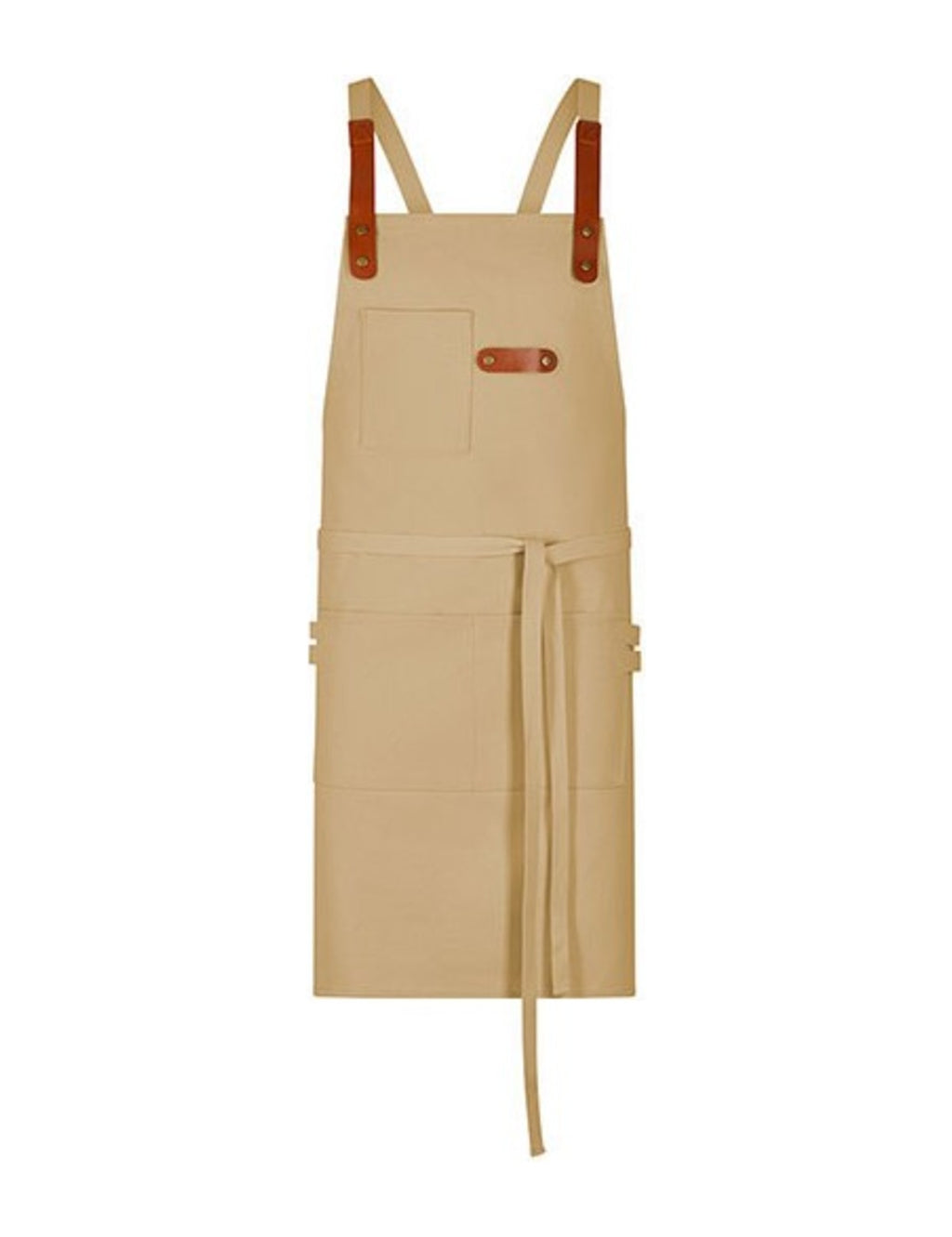Tablier Menuiserie, sable, de face