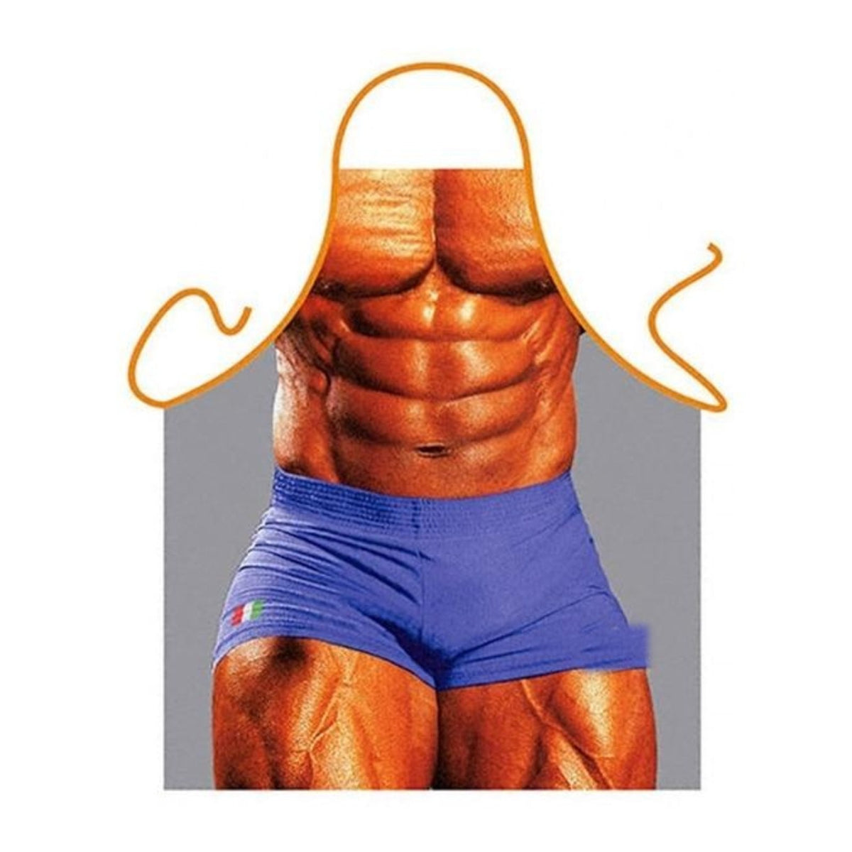 Tablier muscle de culturiste, imprimé culturiste