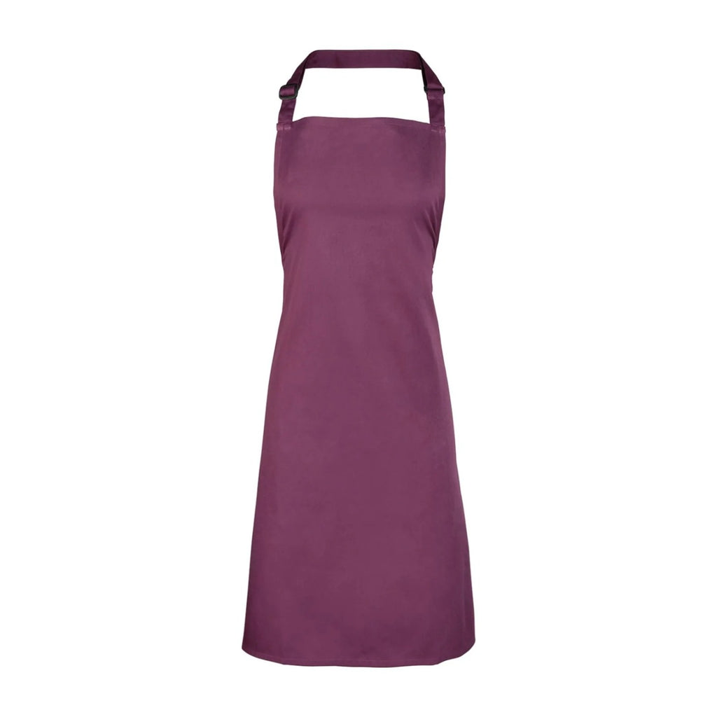 Tablier Violet, aubergine, de face