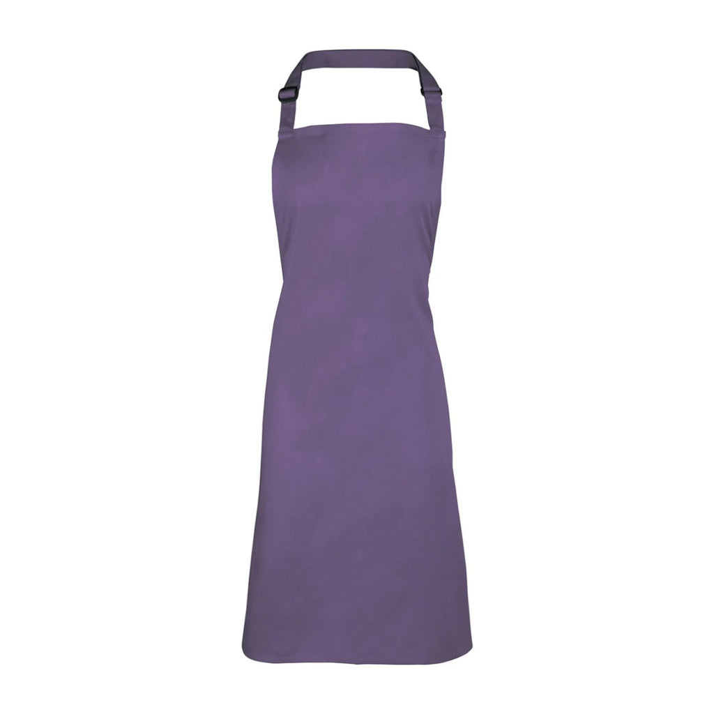 Tablier Violet, violet, de face