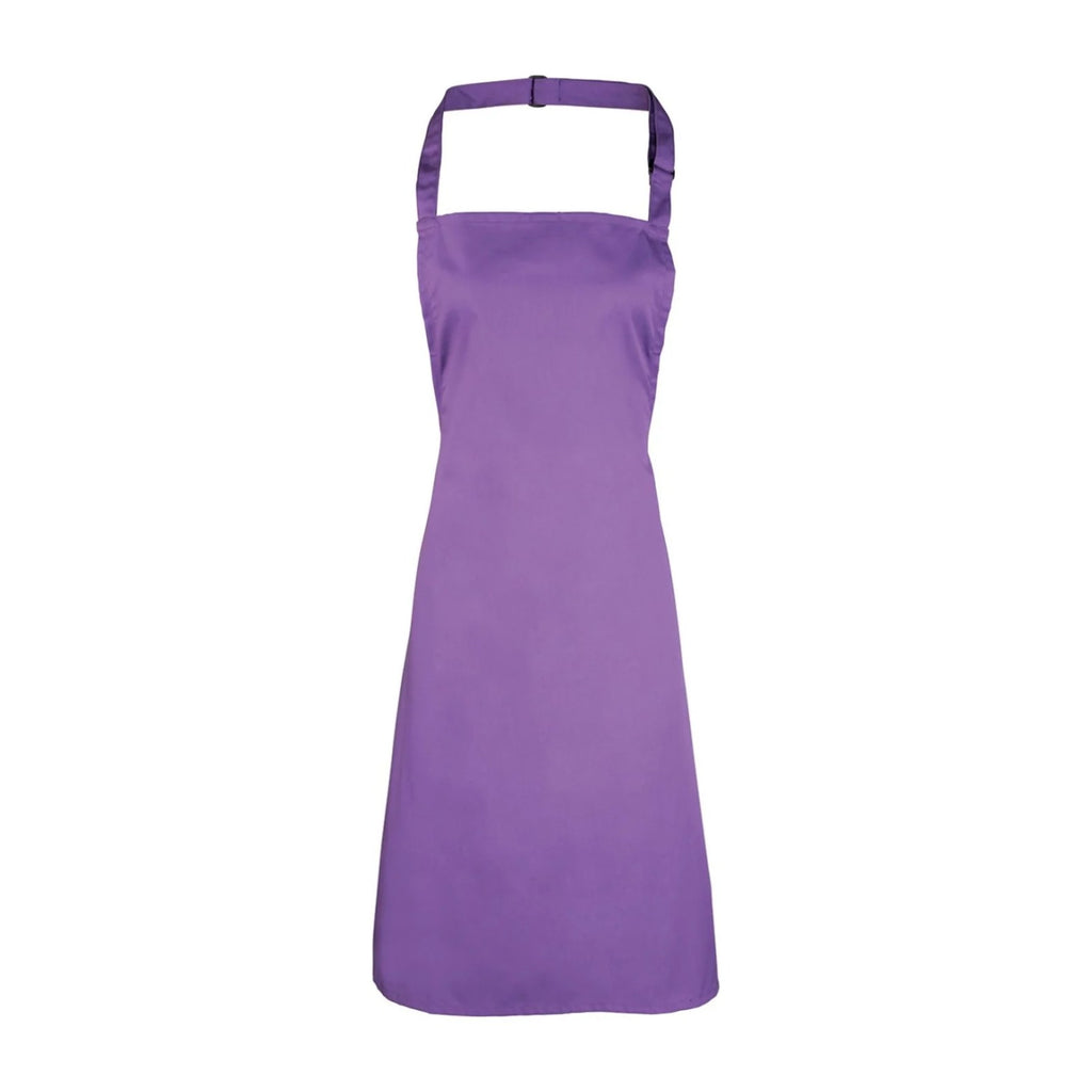 Tablier Violet, violet intense, de face