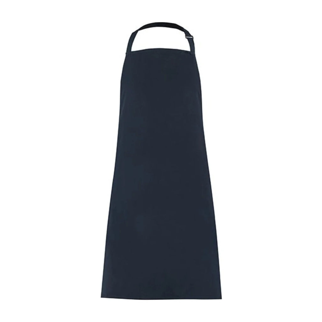 Konditorschürze für Profis, Marineblau, Vorderansicht