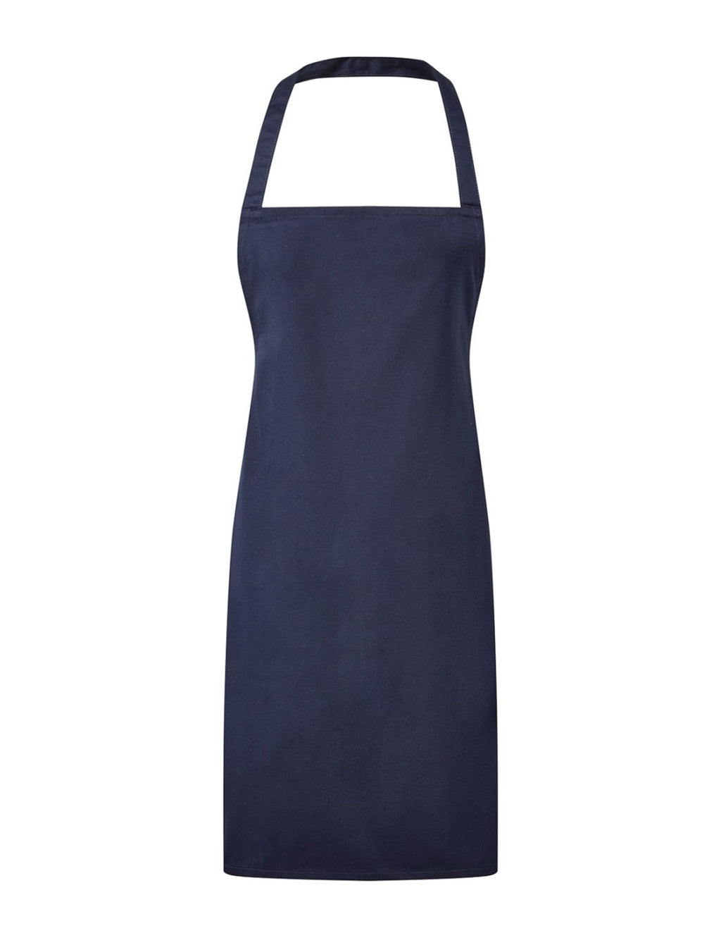 Tablier personnalisé pas cher, bleu marine, de face